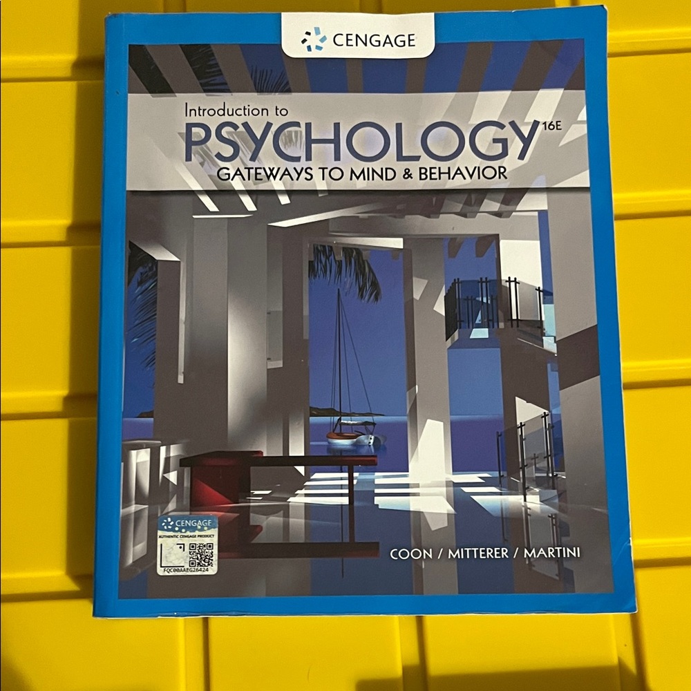 Cengage Psychology Textbook